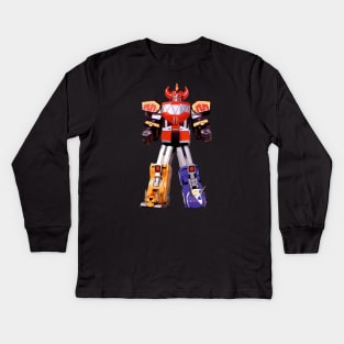 Mega Zord Kids Long Sleeve T-Shirt